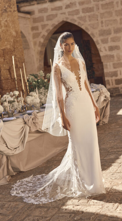 Modeca Maurisse Fishtail Trouwjurk De Sluier