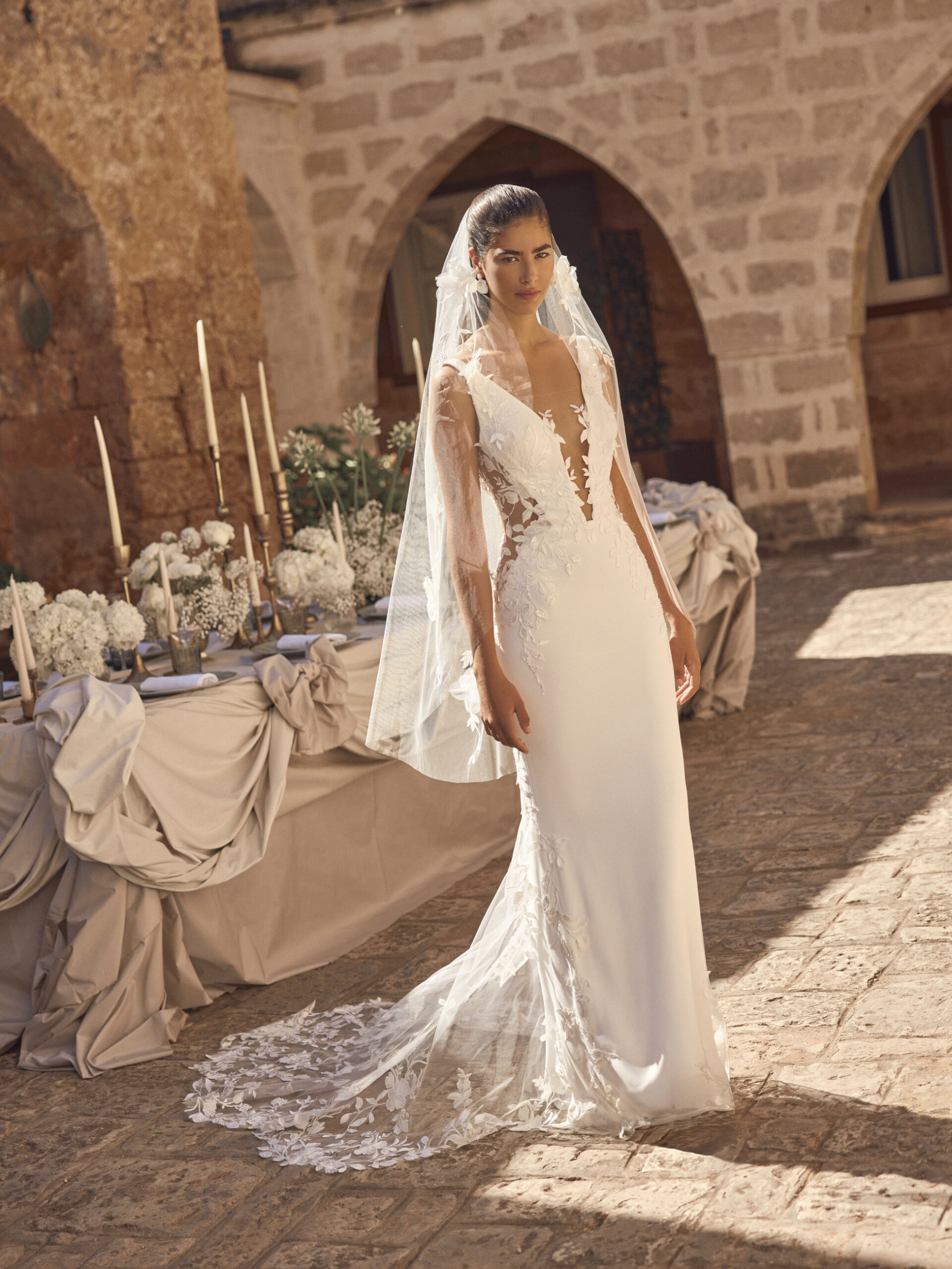 Modeca Maurisse Fishtail Trouwjurk De Sluier